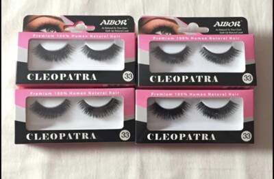 Cleopatra Strip Lashes Naturhaar Hochzeit Party Eye Lashes