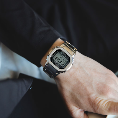 Casio G-Shock GMW-B5000D-1JF Solar Radio Bluetooth Metal Case