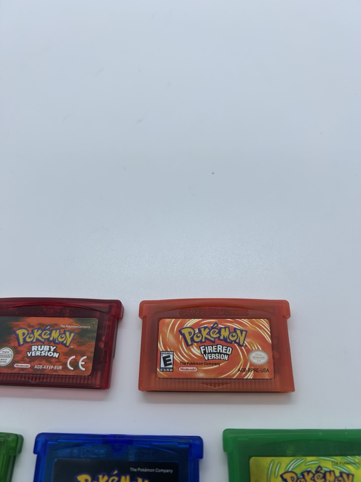 Nintendo Game Boy Advance Pokémon Games x5 Bundle Emerald, Ruby Ect image 3
