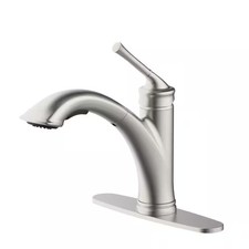Glacier Bay HemmingPull-Out Sprayer Kitchen Faucet, Spot Resist Stainless Steel