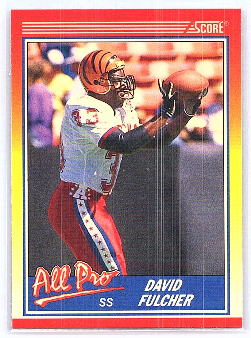 1990 Score #565 David Fulcher