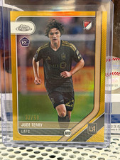 Topps 2026 Chrome MLS Jude Terry Rookie Gold Refractor /50 #44 LAFC
