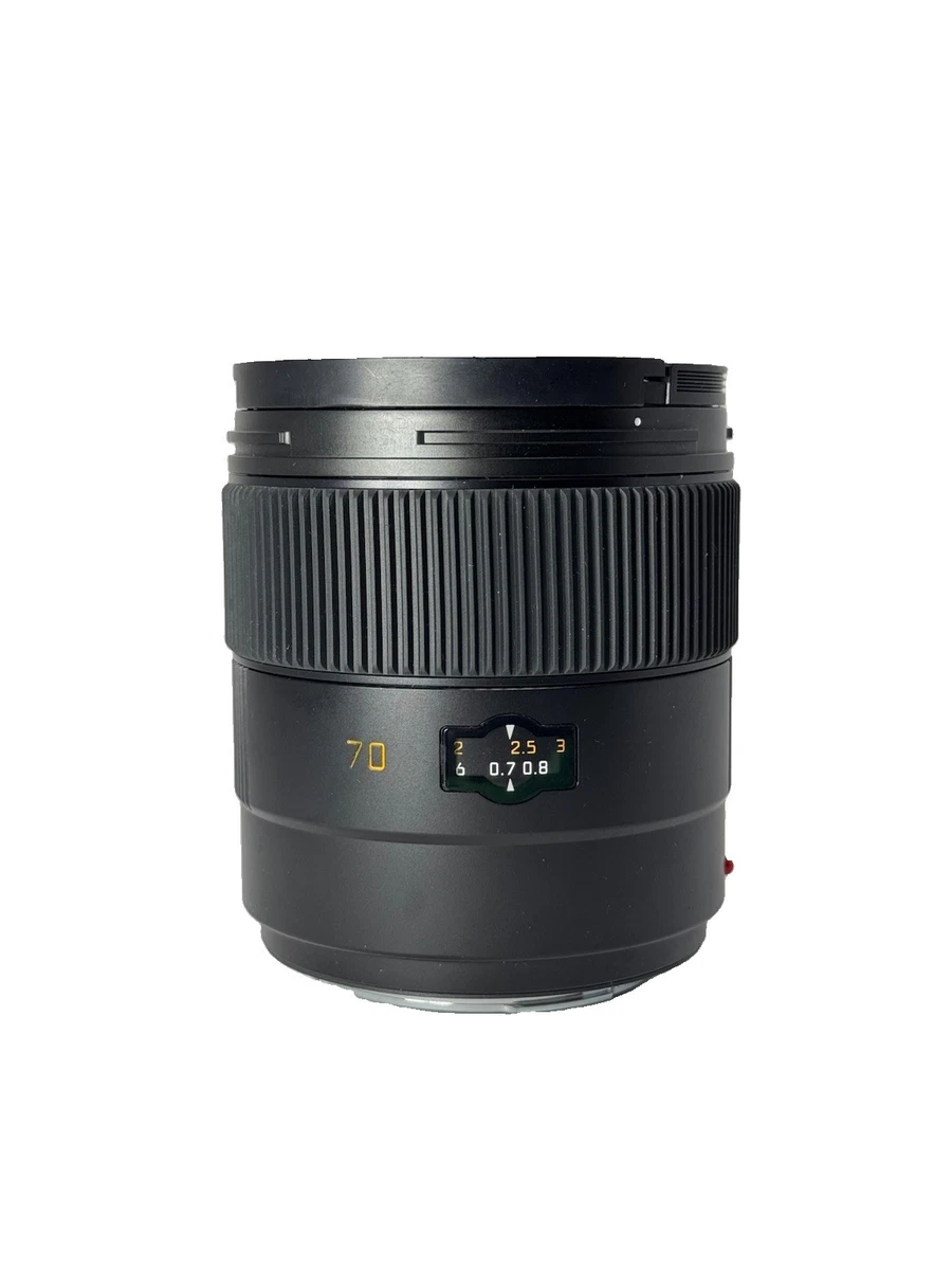 Leica SUMMARIT-S Camera Lenses 70mm Focal f/2.5 Maximum Aperture