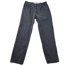 Vintage Bugle Boy Jeans Mens 36x34 fits 34x33 Baggy Fit Skater 90s Gold Crest