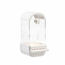 Transparent Acrylic Feeding Station Semi Enclosed Food