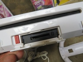 Vintage NINTENDO Wii Fit Sports Video Game Console Bundle Controllers Games