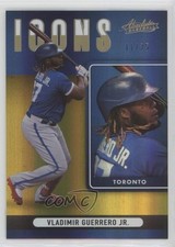2022 Panini Absolute Icons Spectrum Gold 11/25 Vladimir Guerrero Jr #I-7 qf8