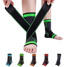 Ankle Support Brace, Adjustable Compression Ankle Braces for Sports Protection