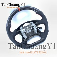 Real Carbon Fiber Leather Steering Wheel For Subaru Impreza Wrx 2002-2004 Real Carbon Fiber Leather Steering Wheel For Subaru Impreza Wrx 2002-2004