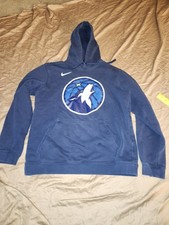 Nike Minnesota Timberwolves Hoodie Mens Size Large