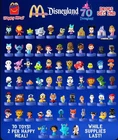 2025 McDonalds Disneyland 70th Anniversary Happy Meal Toys! Same day shipping!