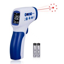VCooklify Ring Laser DS20:1 Infrared Thermometer Temperature Gun with Blue