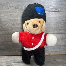 Vintage Sweet Dreams Plush Bear Unisex Medium Red Royal Guard Beefeater London