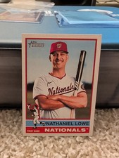 2025 Topps Heritage - High Number SP Nate Lowe #485