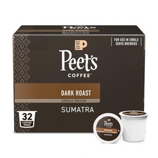 Dark Roast K-Cup Pods for Keurig Brewers-Single Origin Sumatra 32 Count 1 Box