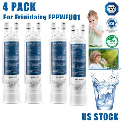 1-2* For Frigidaire FPPWFU01 PWF-1 FRFS2823AD Refrige PurePour Water Ice Filter