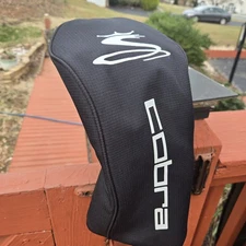 Cobra Golf 460cc Driver Black/White Letter Headcover Replacement Head Cover ⛳️ 