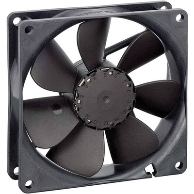 EBM Papst 3412 NG Axiallüfter 12 V/DC 82 m³/h (L x B x H) 25.4 x 92 x 92 mm