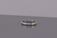 Sterling Silver 3mm Solid Rounded Stackable Band Ring 925 Sz: 6