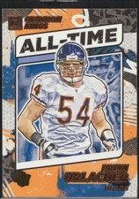 Brian Urlacher 2021 Donruss #AT-7 All-Time Gridiron Kings Chicago Bears