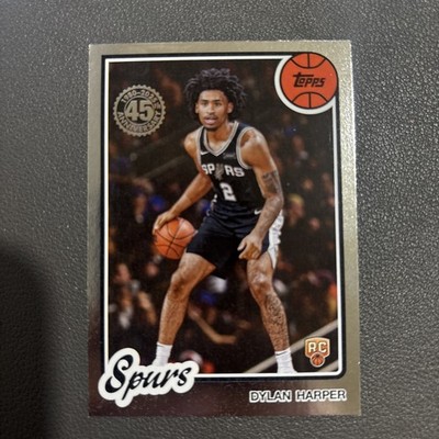 2025-26 Topps Basketball Dylan Harper 1980-81 80BK-52 RC SPURS | eBay