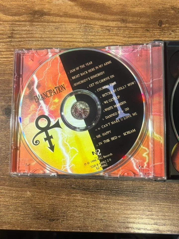 Emancipation/The Artist Formerly Known As Prince (CD, Nov-1996) 3-discs, NPG/EMI Foto 3 de 4