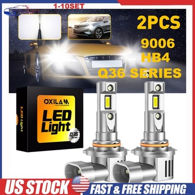 9006 HB4 LED Headlight Kit Bulbs High Low Beam 100W 20000LM 6500K White 2-20X