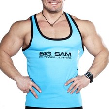 BIG SM men's muscle shirt tank top armpit shirt stringer fitness bodybuilding 2070