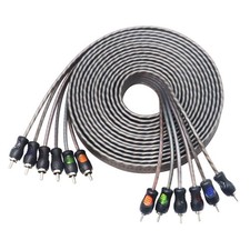 6Channel RCA Audio Cable RECOIL RCI617 99.99 Oxygen Free Copper 17ft