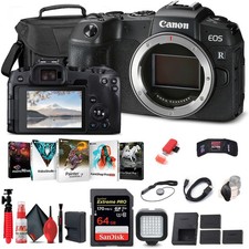 Canon EOS RP Mirrorless Digital Camera Body Only  3380C002  64GB Memory Card