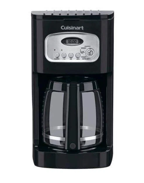 Cafetera programable Cuisinart DCC-1100 12 tazas automática negra restaurada Foto 2 de 3