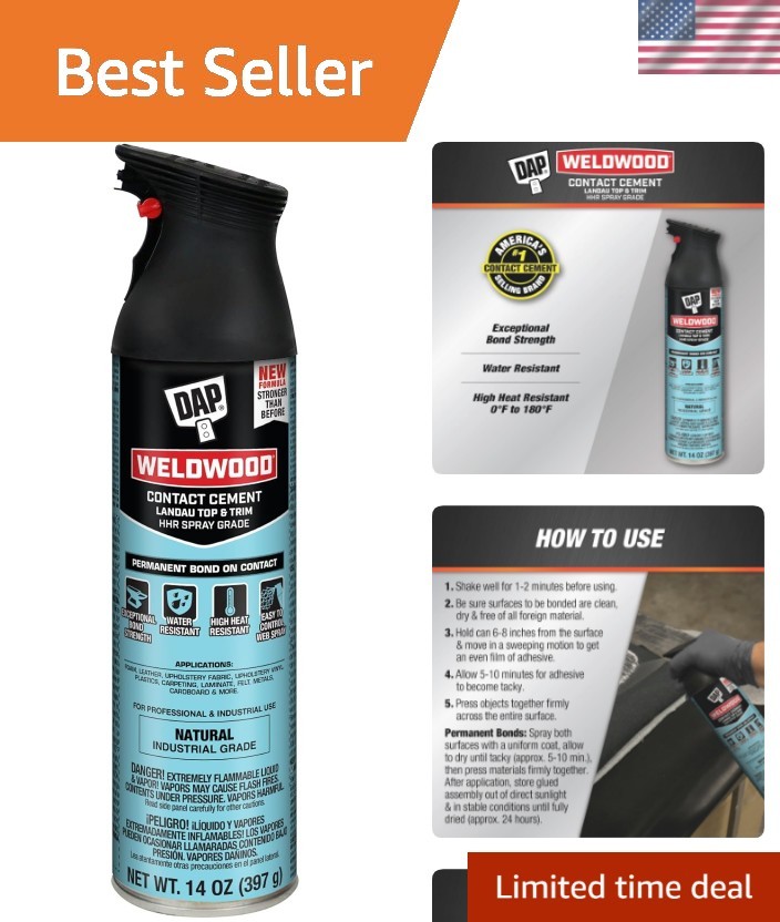 Weldwood Landau Top & Trim HHR Solvent Type Spray Contact Adhesive