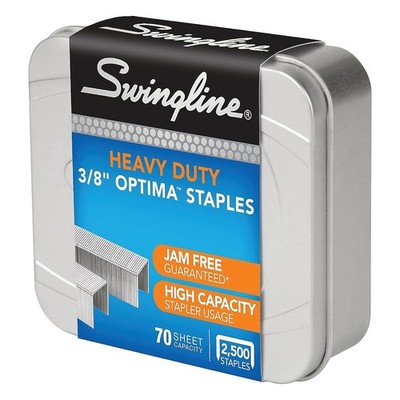 Swingline Staples, Premium High Capacity for Desktop Staplers, 3/8'' Length, 1...
