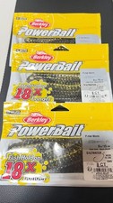 Pulse Worm 6 Inch Clear Gold Black Black 8CT 3 Pack Set