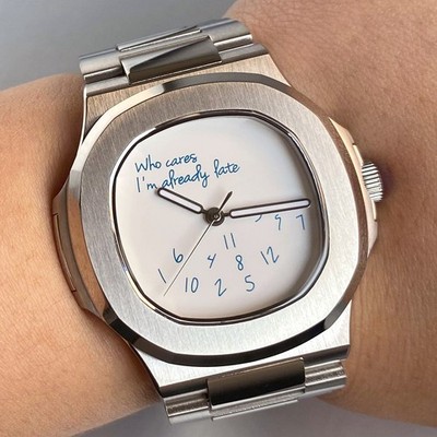 New 20BAR Silver 40mm Square Sapphire NH35A PT5000 Automatic Movement Men Watch