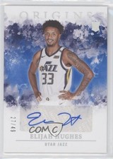 2020-21 Panini Origins Rookie Auto Blue 27/49 Elijah Hughes #RA-EHS Auto 01x5