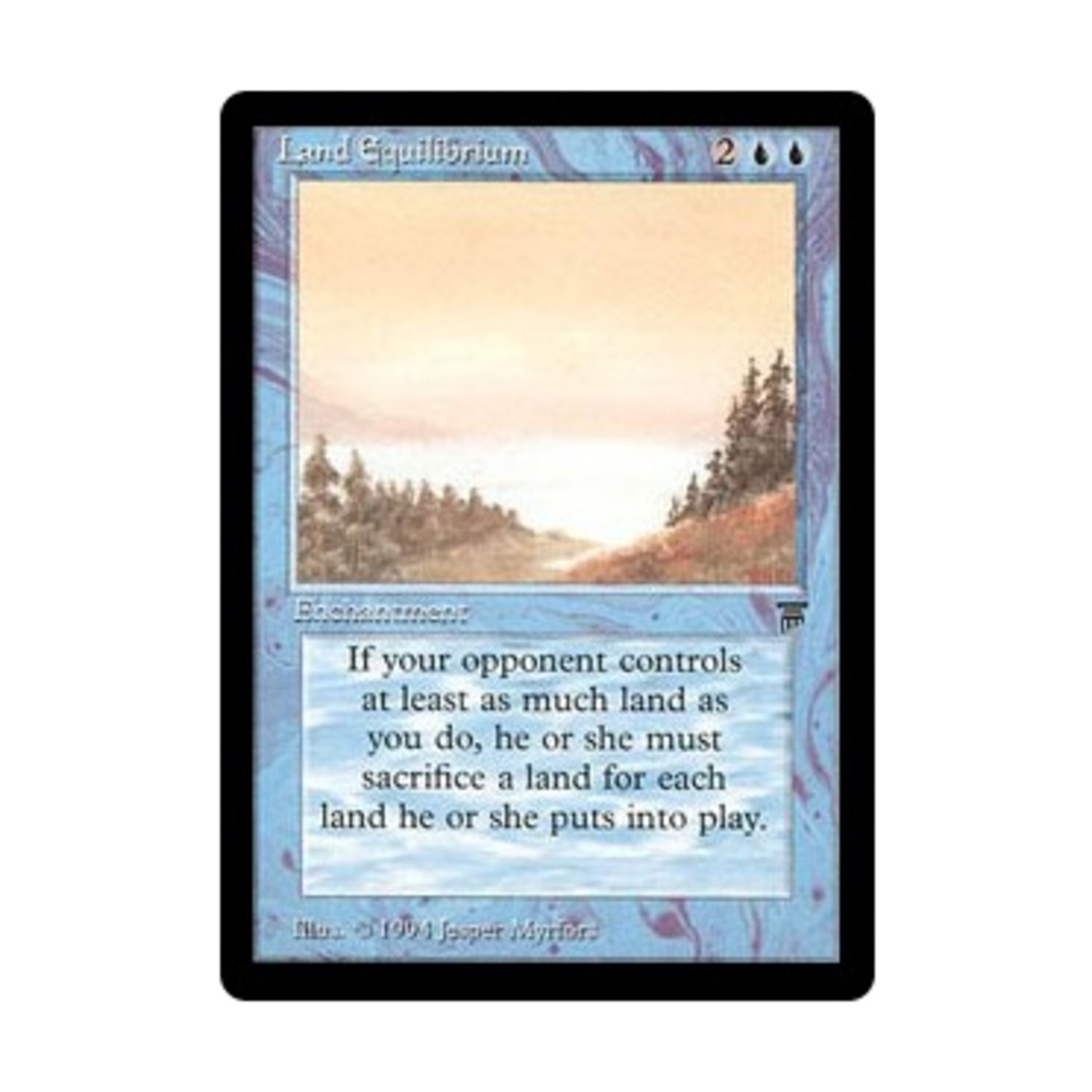 WotC MtG Legends Land Equilibrium (R) EX