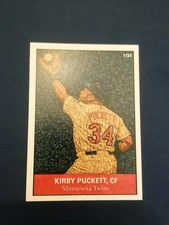 Kirby Puckett /34 Mosaic Custom Art Card "The Catch" TWINS FEST 2026