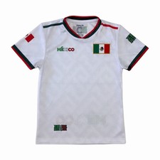 2026 Mexico Away Soccer Jersey Unisex White Color