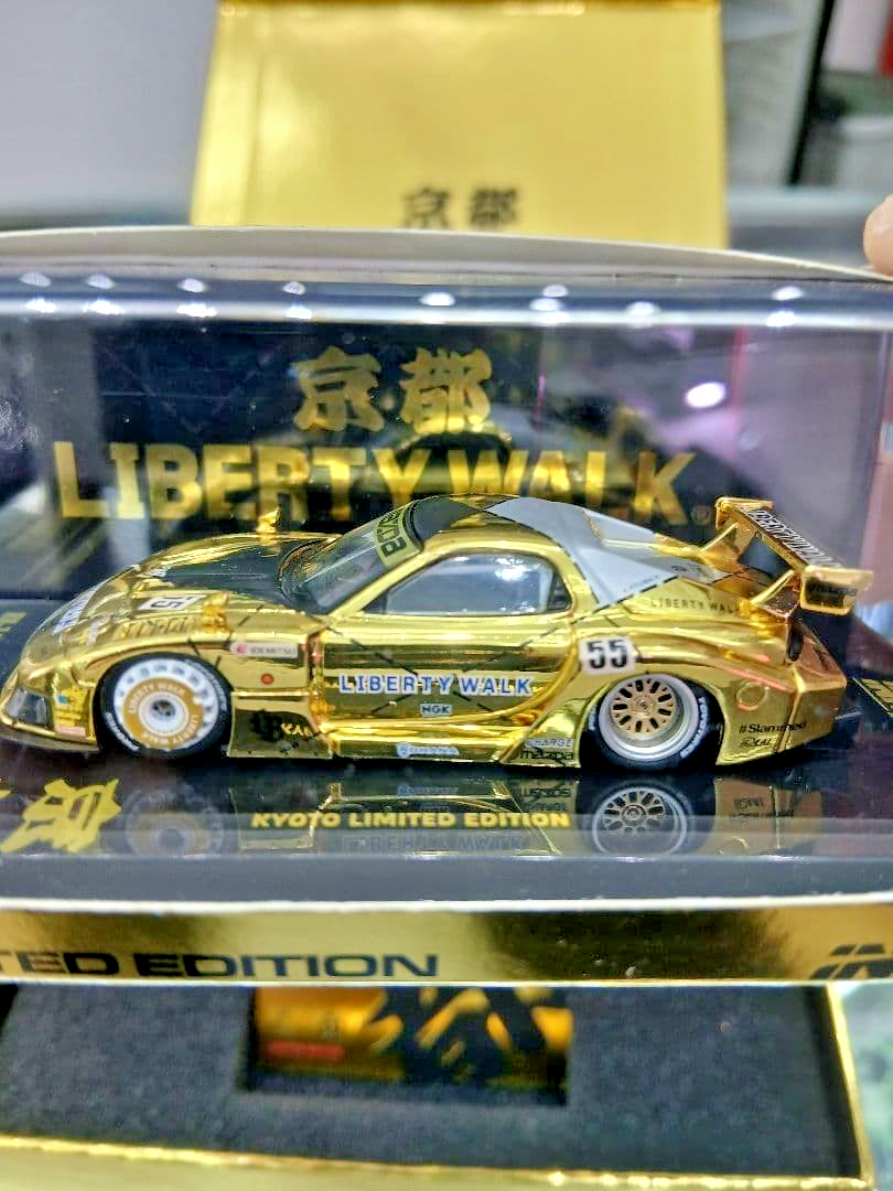 Y*i様 ラスト出品　LIBERTY WALK 京都限定　RX-7 ゴールドミニ Y*i様 ラスト出品 LIBERTY WALK 京都限定 RX-7 ゴールドミニ リバティ