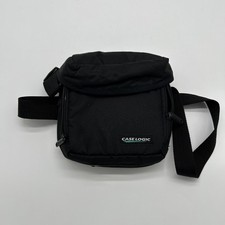 Vintage Case Logic Portable CD Player Padded Case Bag With Strap