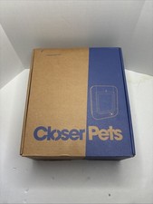 Closer Pets Cat Mate - Anthracite Grey - 360G Microchip Cat Flap Smart Pet Door