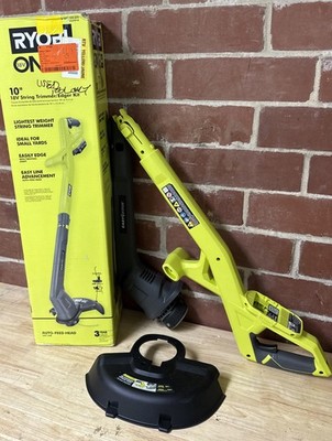 RYOBI 18V ONE+ 10 in. Cordless String Trimmer / Edger - USED (TOOL ONLY)
