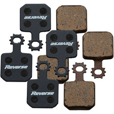 G-Type 2-Piston Organic Disc Brake Pads Steel...