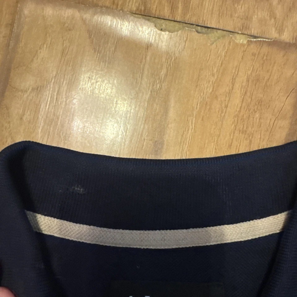 Camisa polo de golf US Open Golf 2007 para hombre talla mediana Oakmont Country Club azul marino Foto 4 de 4