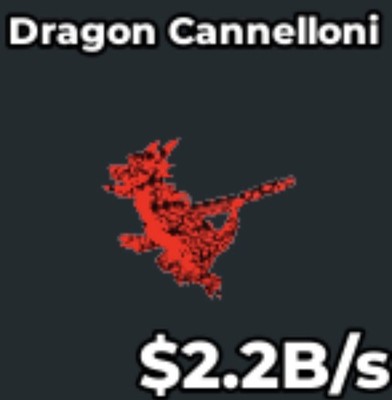 Steal A Brainrot Dragon Cannelloni Cursed 2.2b