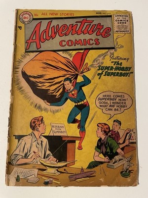 Adventure Comics 215 DC Comics August 1955 Superboy
