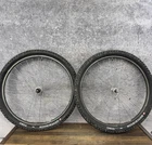 Vintage Shimano Deore DX 26in Wheelset Trek Matrix Single Track 32H MTB QR 135mm