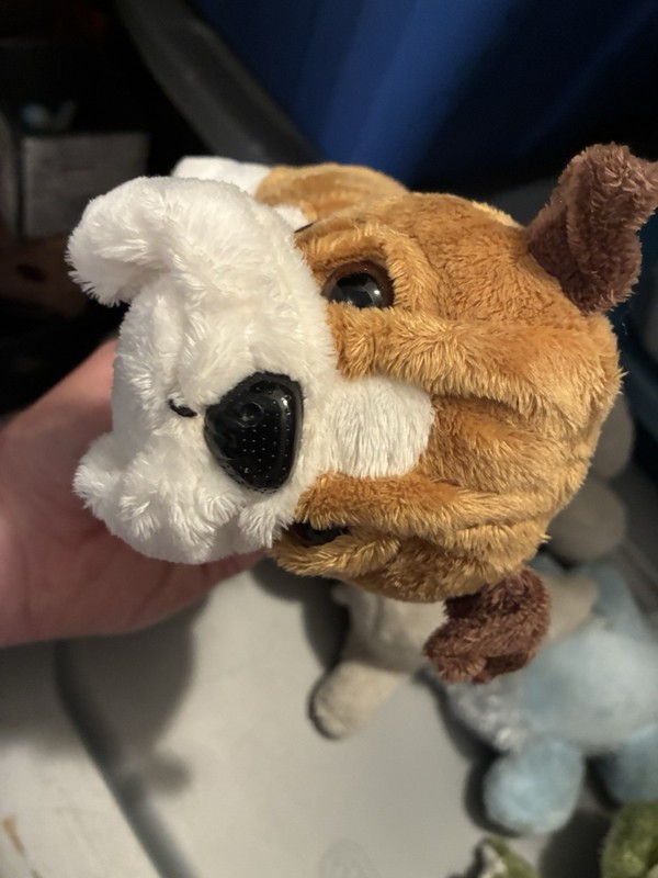 Ganz Webkinz Bulldog Plush Stuffed Animal Toy No Code