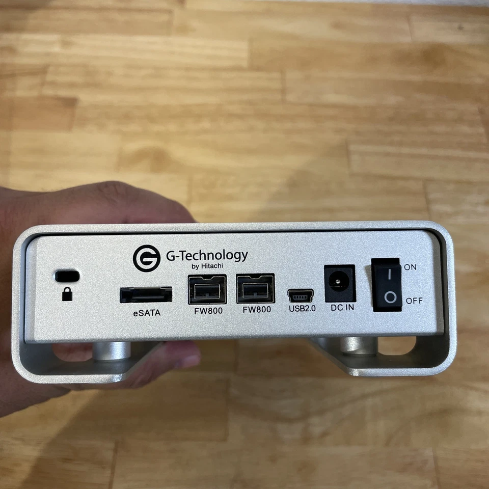 G-Technology 1TB G Drive External HD - eSATA 3GB/FW800/400/USB 2 *Mac Formatted - Image 4 of 4